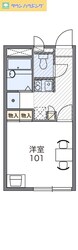 レオパレスエスペーロの物件間取画像